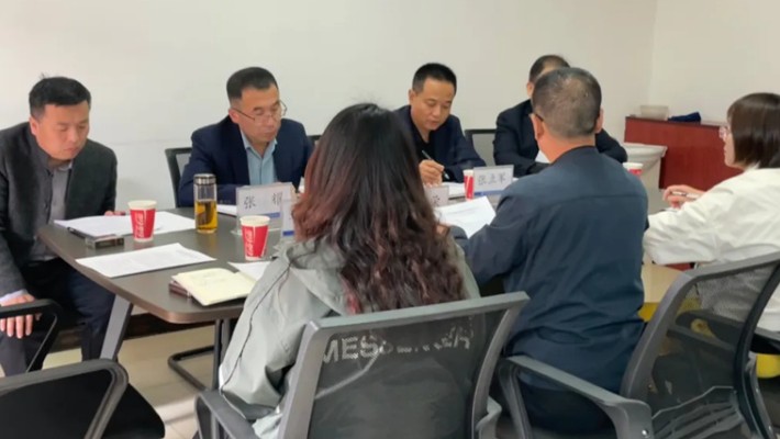 党委书记、董事长刘亚雄一行调研兰峰公司